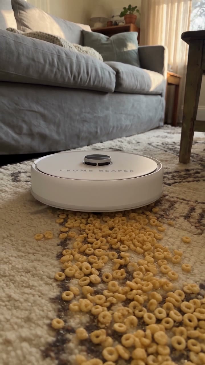 CRUMB REAPER — robot vacuum